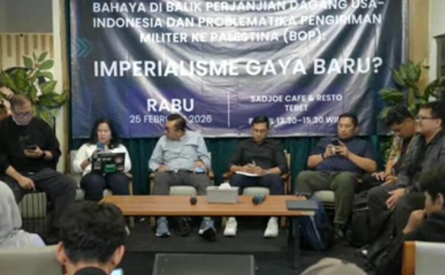 Diskusi Koalisi Sipil Soroti Perjanjian Dagang dan Isu Militer, Pemerintah Dinilai Tetap Berada di Jalur Konstitusi