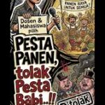 Dosen dan Mahasiswa Pilih “Pesta Panen”, Tolak Narasi “Pesta Babi”