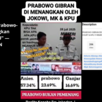 Cek Fakta Video “Prabowo-Gibran Declared Winner by Jokowi, MK & KPU”: Benarkah? Ini Fakta dan Dokumen Resminya